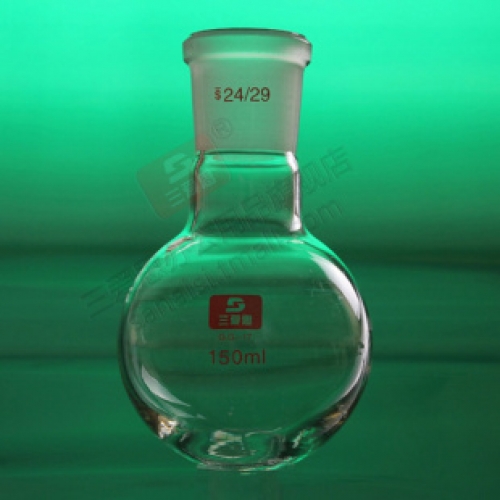 三爱思 单口烧瓶150ml/24 高温厚壁  圆底蒸馏烧瓶  A01030